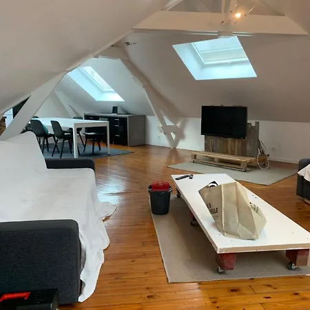 Loft Au Calme, Ideal Pour Famille, Proche De Reims Apartment